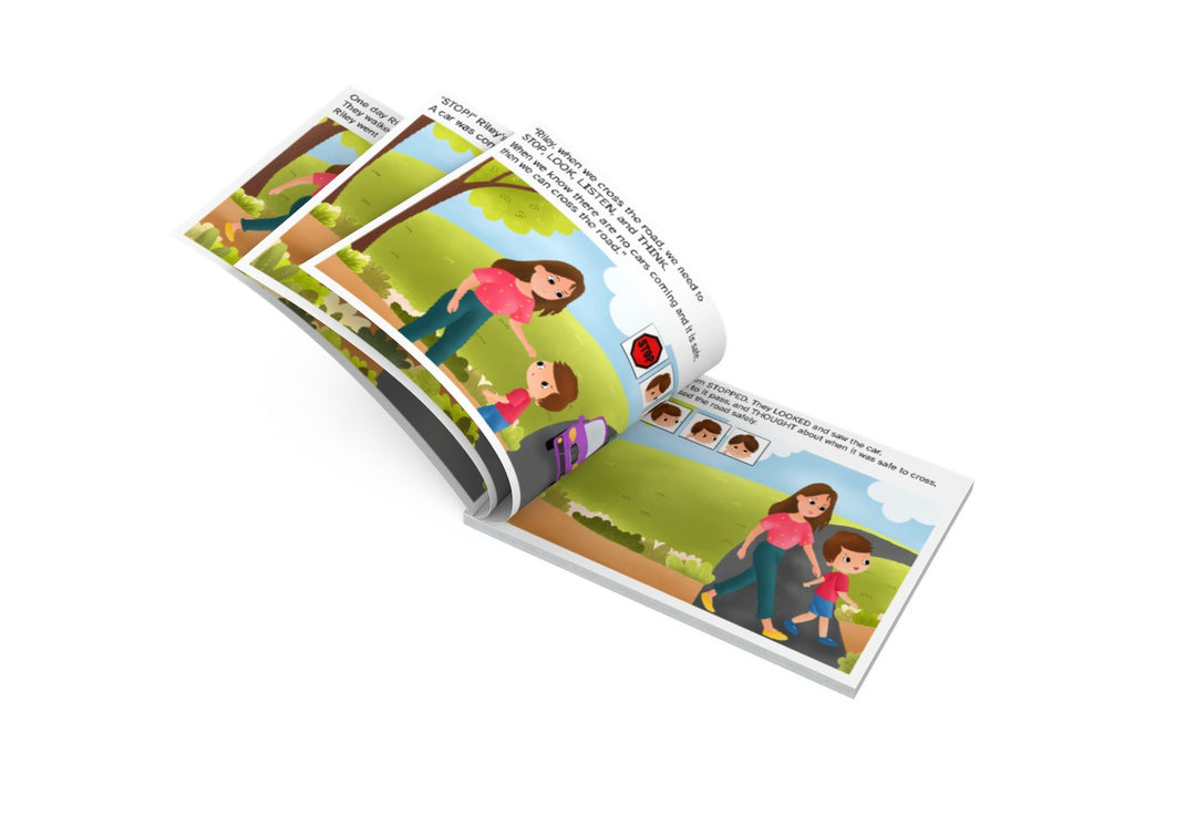 Riley Crosses the Road