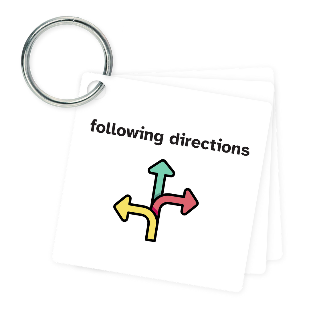 Following Directions Keychain